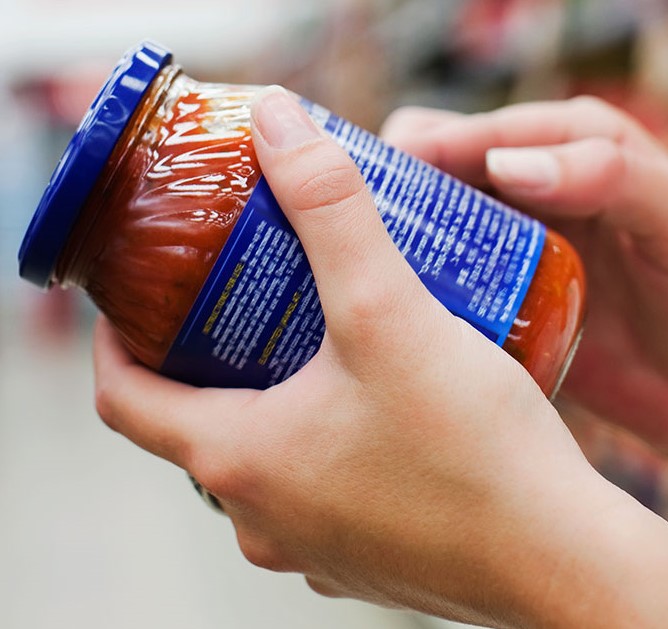 It's very important to read the labels on commercial foods so we know what we're putting into our bodies.